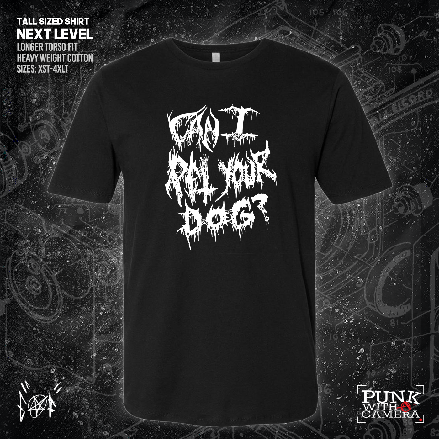 Can I Pet Your Dog? - Metal Font - Era Of Failure