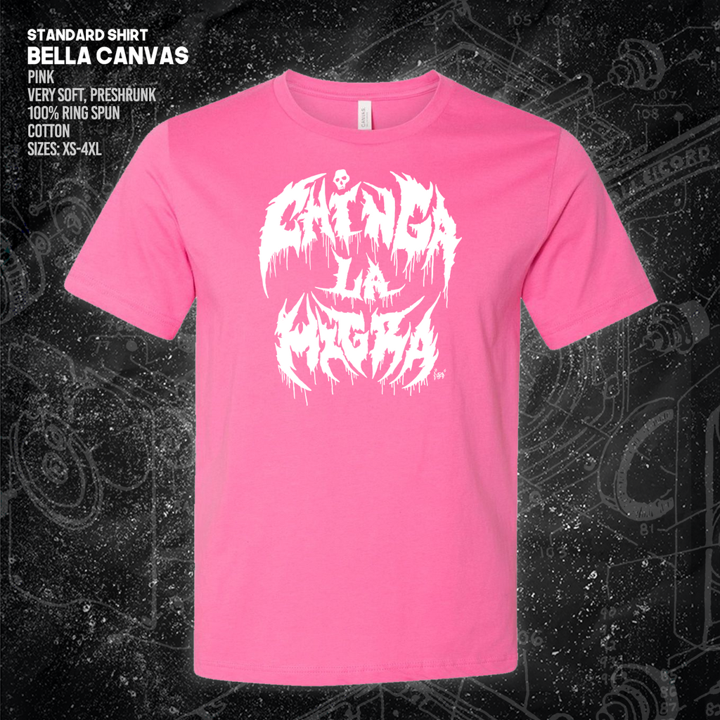 Chinga La Migra - Metal Font - Era Ov Failure - Mutual Aid Design