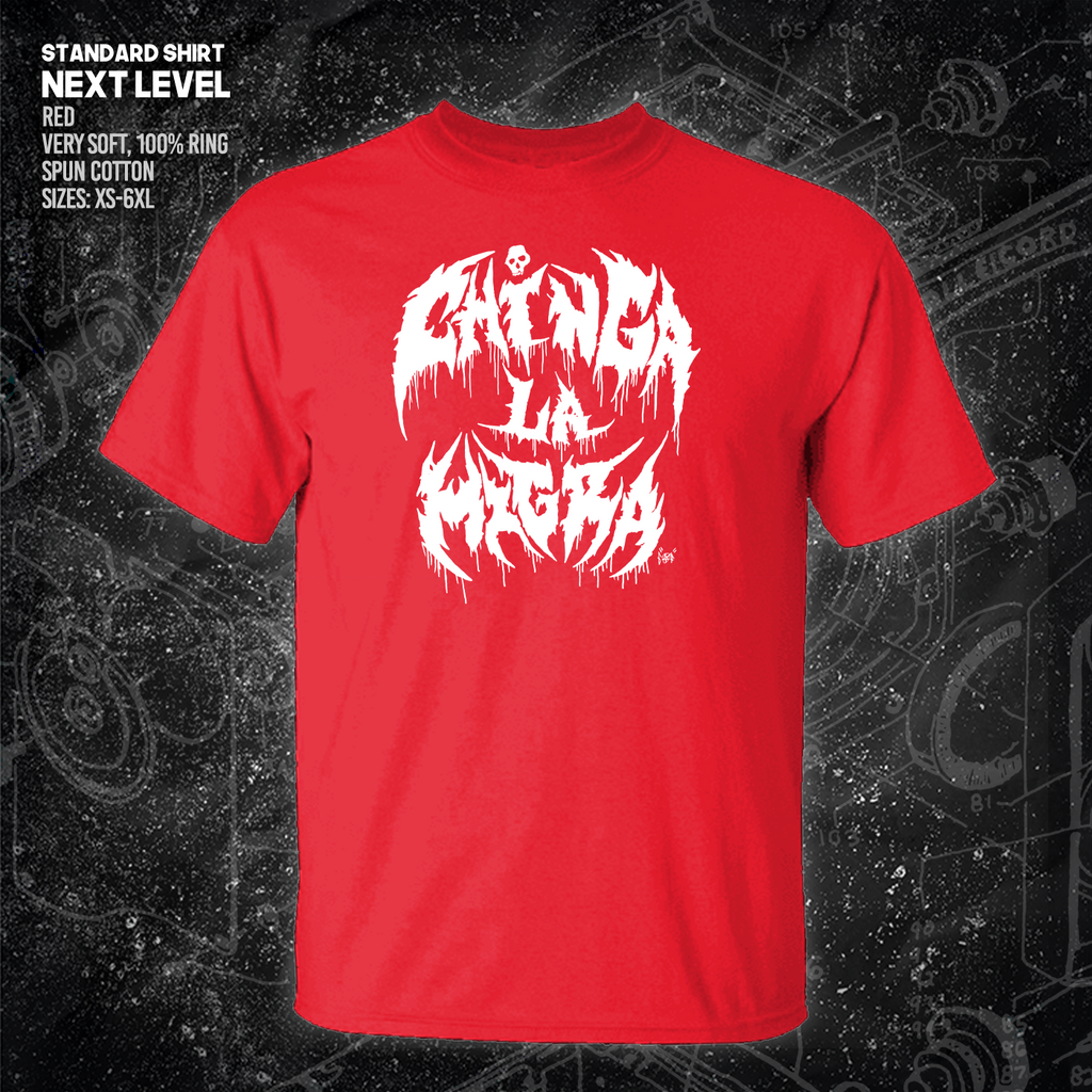 Chinga La Migra - Metal Font - Era Ov Failure - Mutual Aid Design