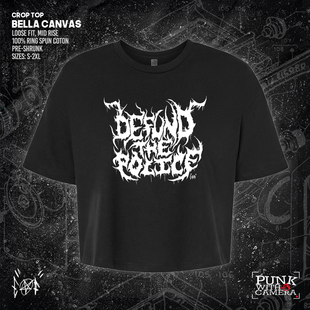 Defund The Police - Metal Font - Era Ov Failure