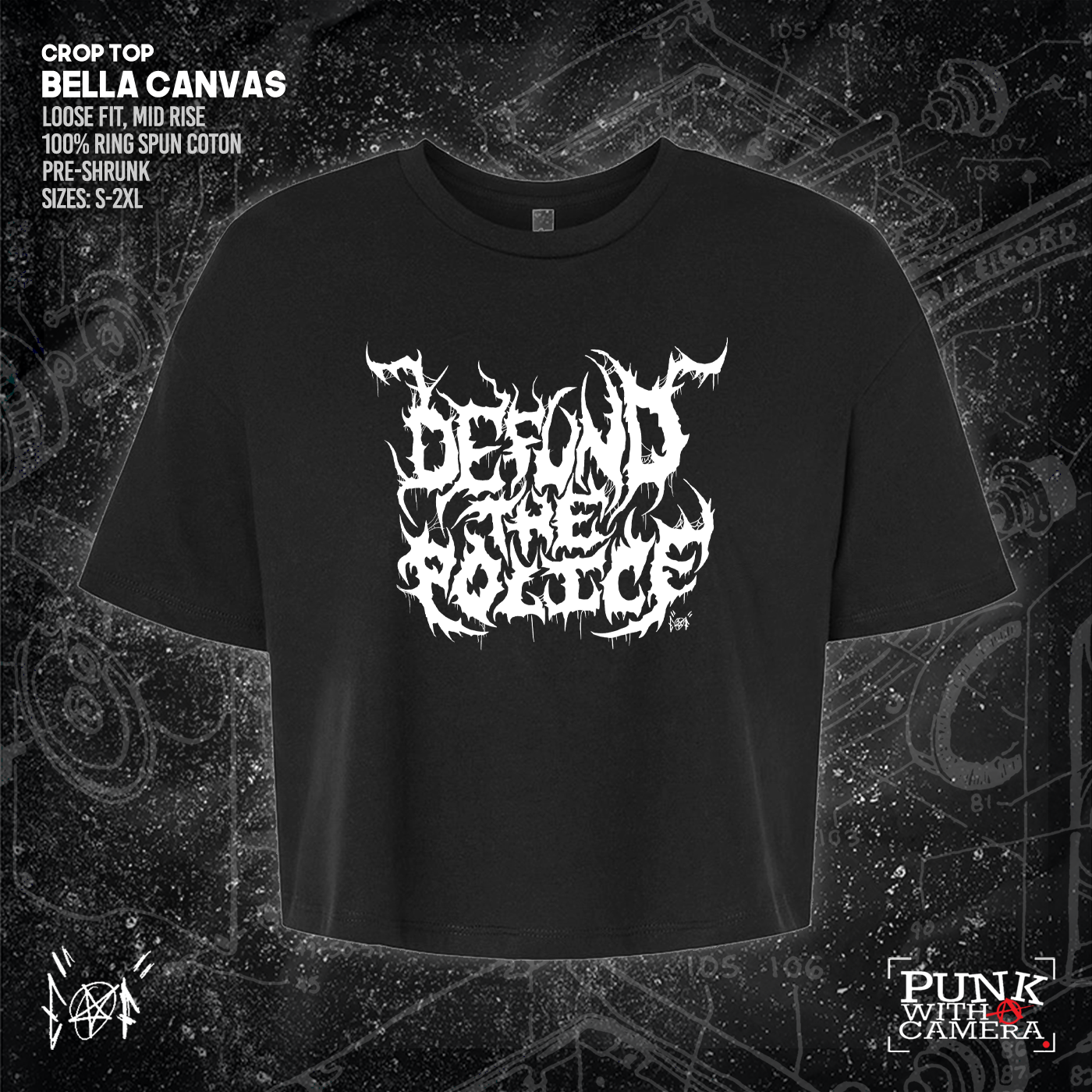 Defund The Police - Metal Font - Era Ov Failure