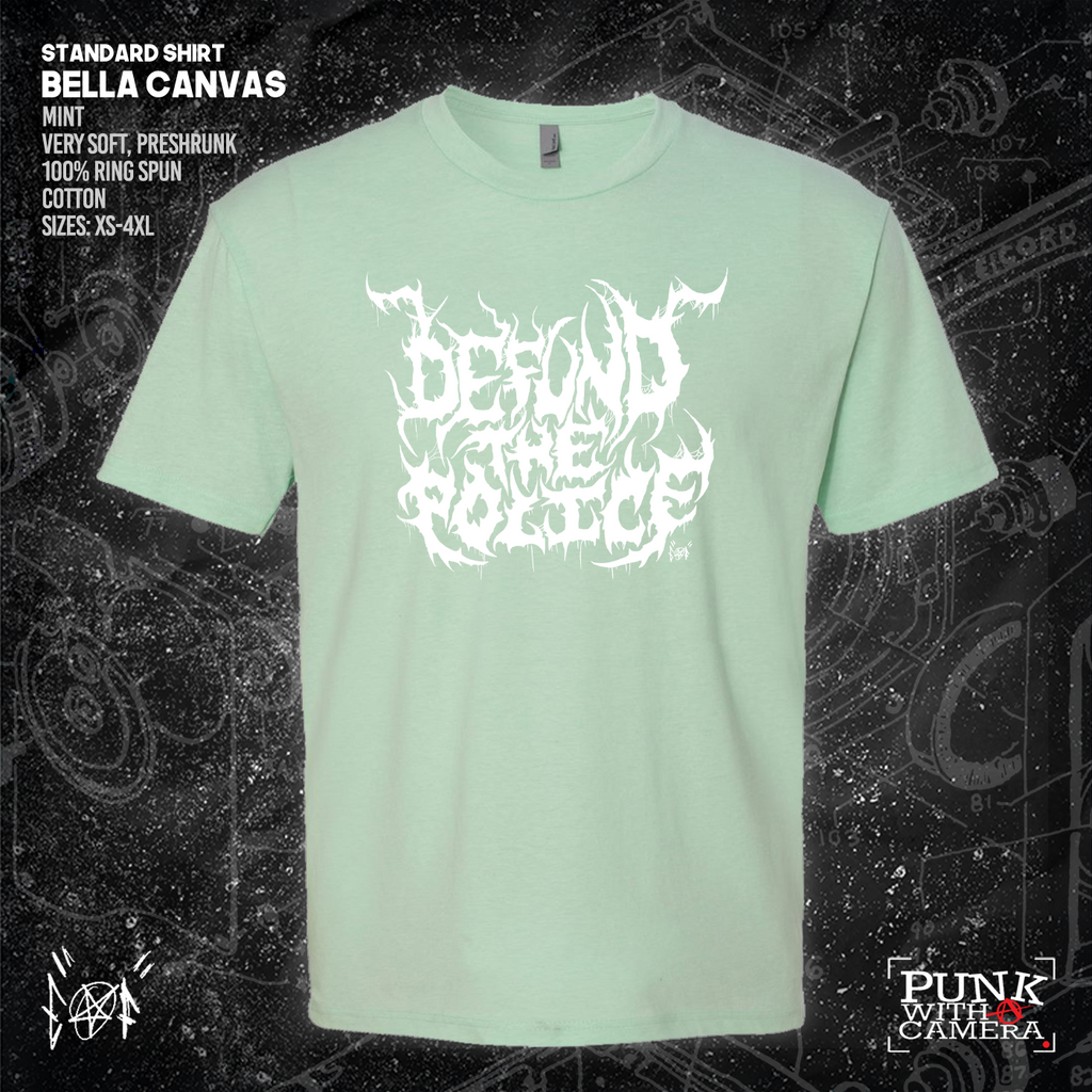 Defund The Police - Metal Font - Era Ov Failure