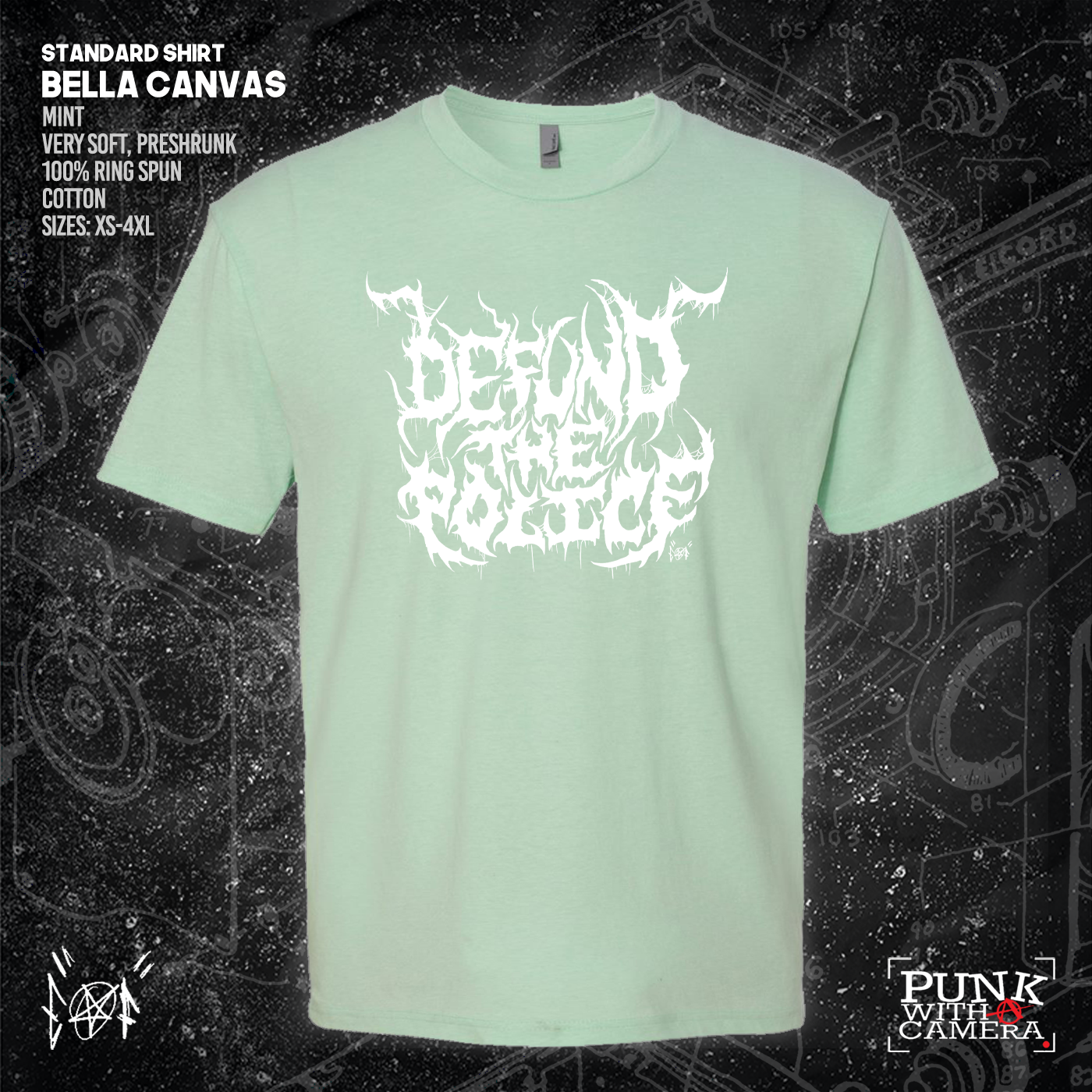Defund The Police - Metal Font - Era Ov Failure