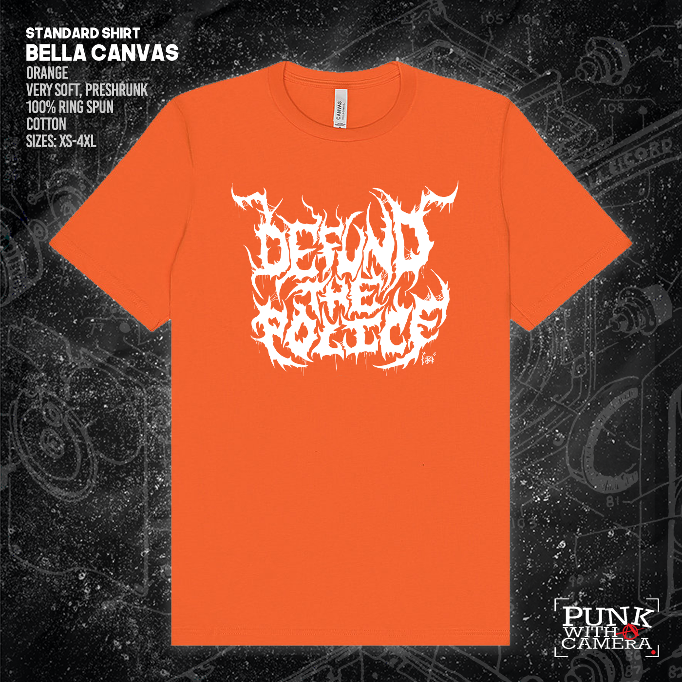 Defund The Police - Metal Font - Era Ov Failure