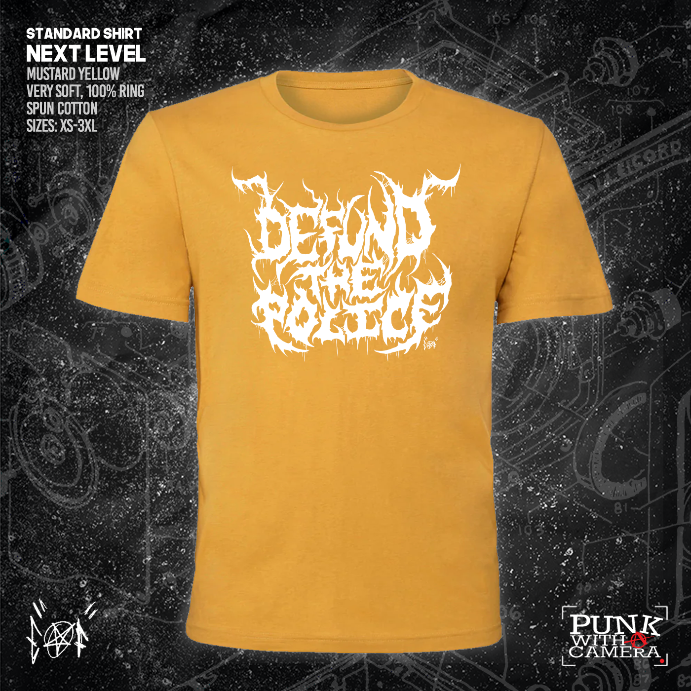 Defund The Police - Metal Font - Era Ov Failure