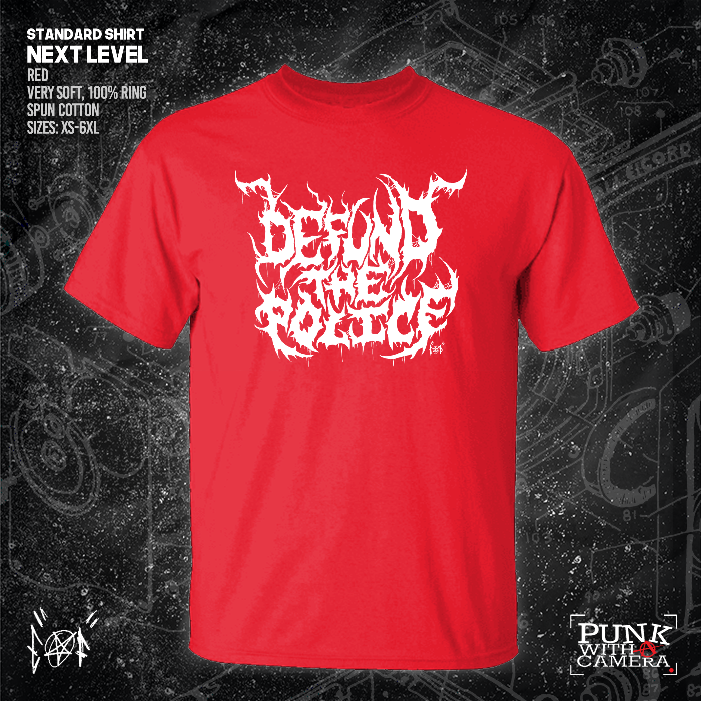 Defund The Police - Metal Font - Era Ov Failure