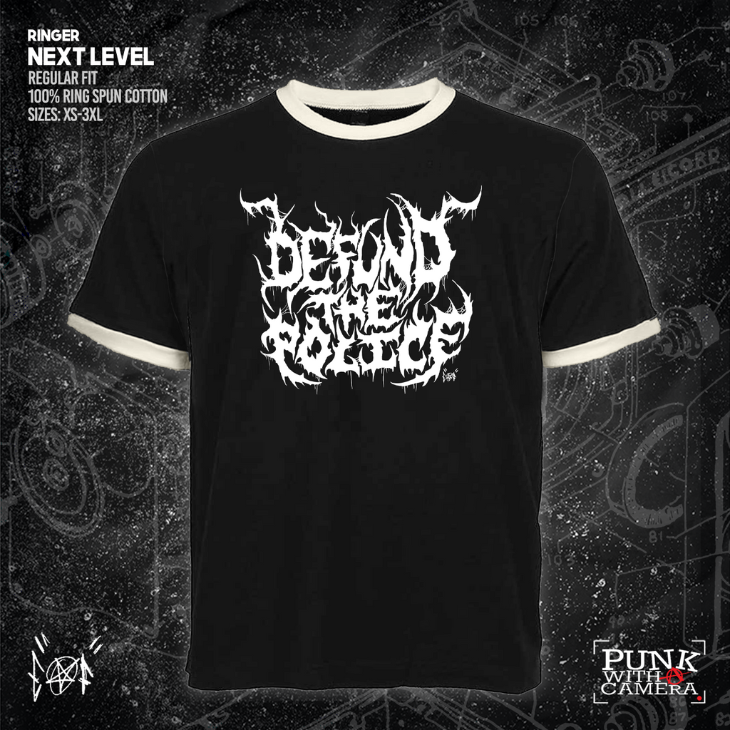 Defund The Police - Metal Font - Era Ov Failure