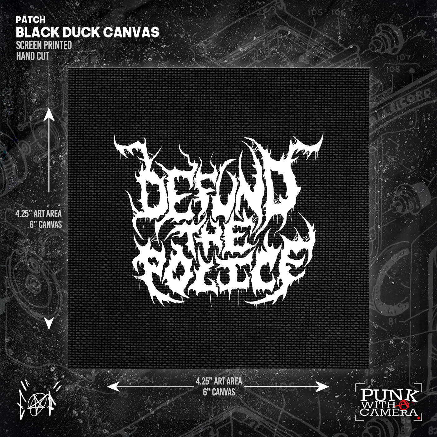 Defund The Police - Patch (6x6)