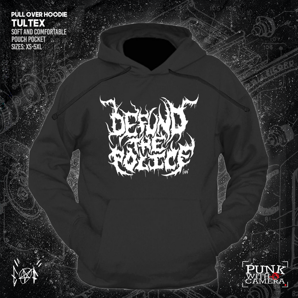 Defund The Police - Metal Font - Era Ov Failure