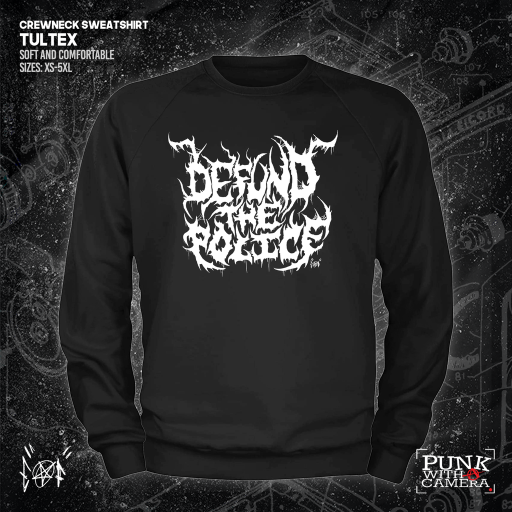 Defund The Police - Metal Font - Era Ov Failure