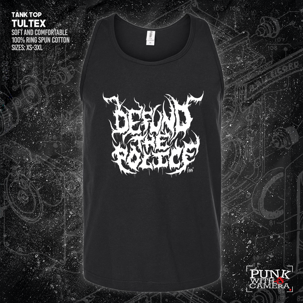 Defund The Police - Metal Font - Era Ov Failure