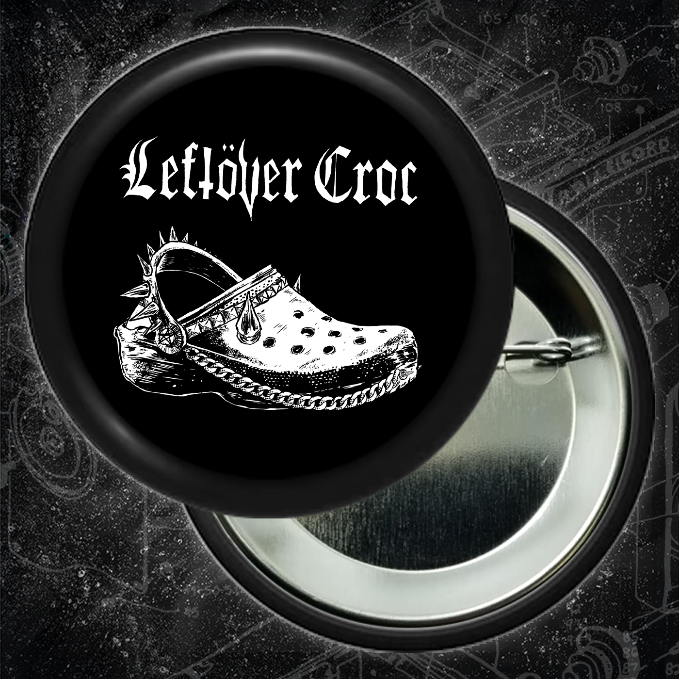 Leftöver Croc - Buttons (1.5 & 2.25 Inch)