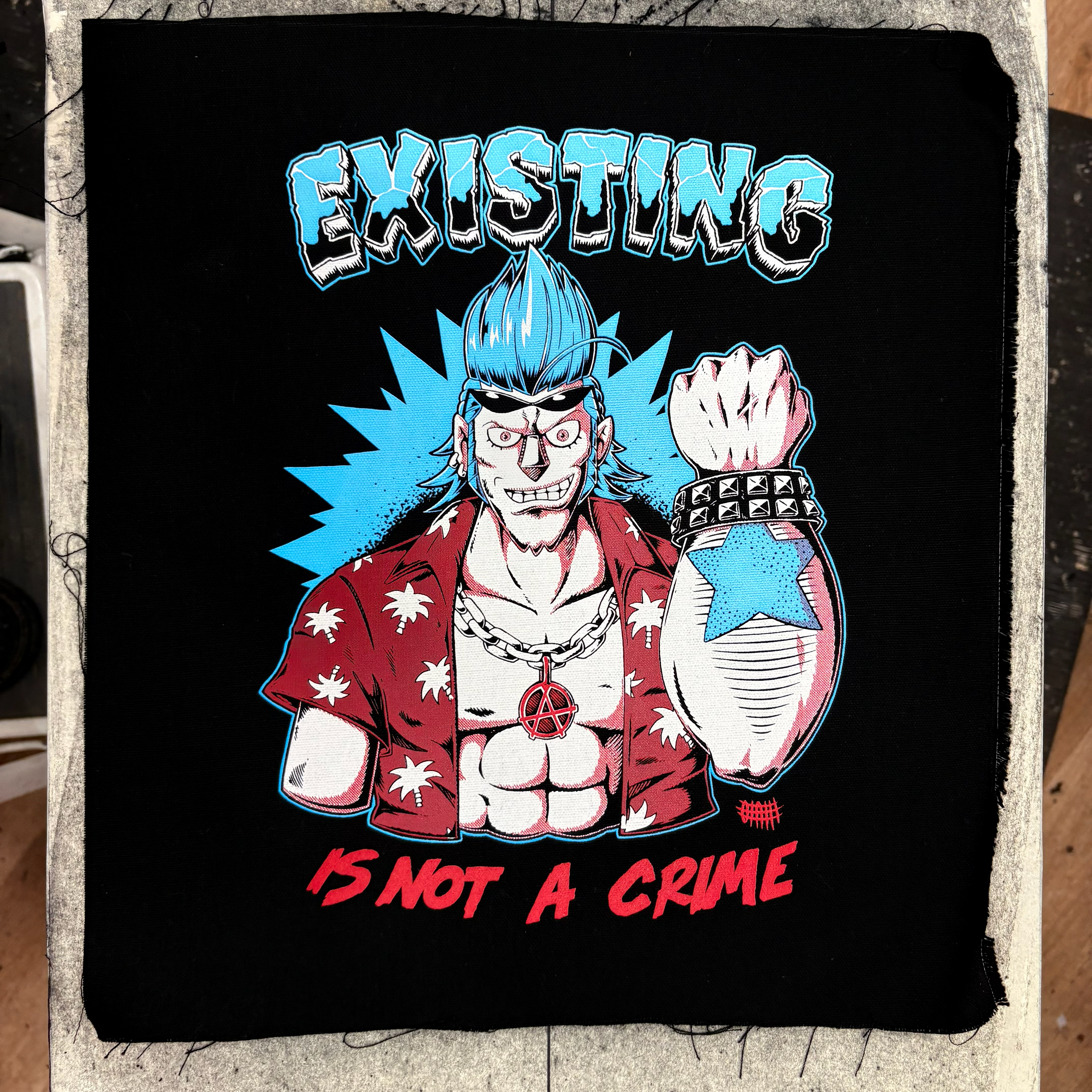 Existing Is Not A Crime - Backpatch