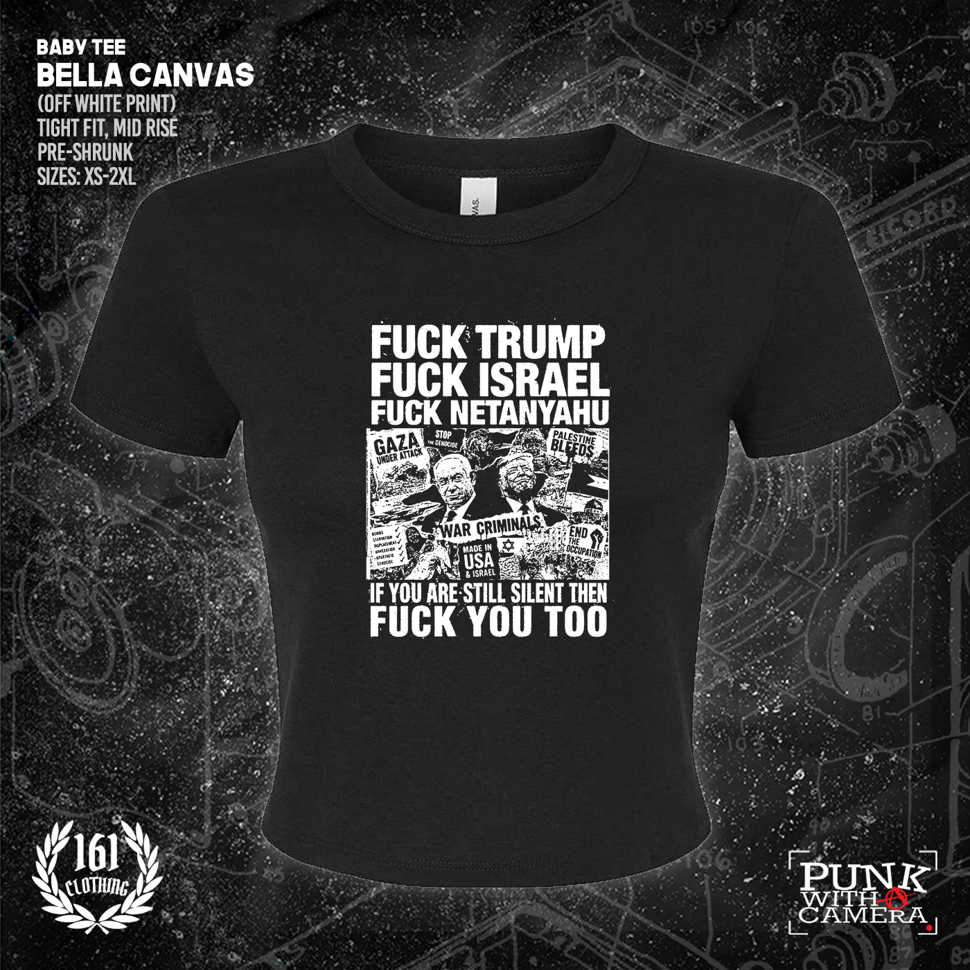 Fuck Trump Fuck Israel - 161.Clothing