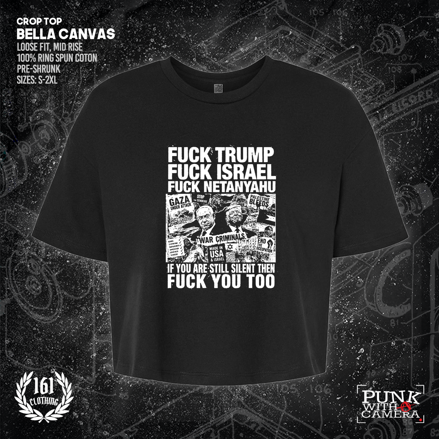 Fuck Trump Fuck Israel - 161.Clothing