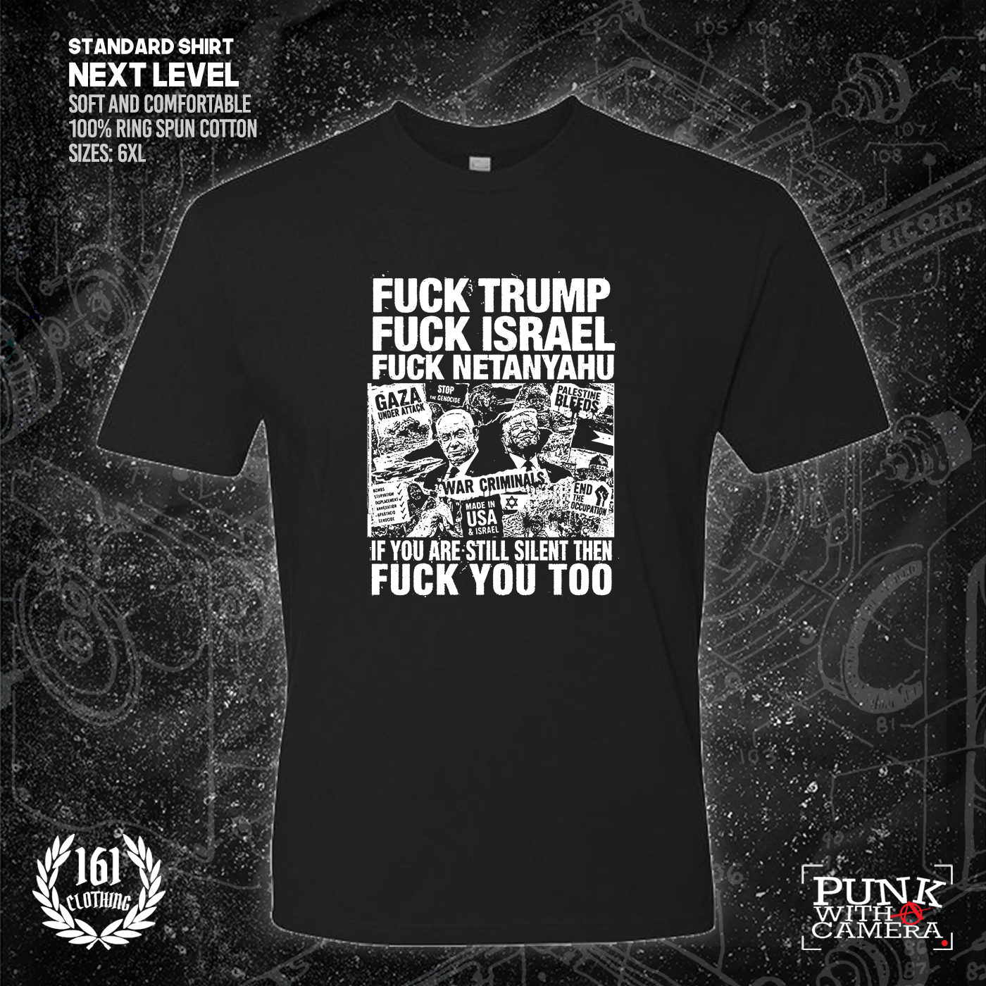 Fuck Trump Fuck Israel - 161.Clothing