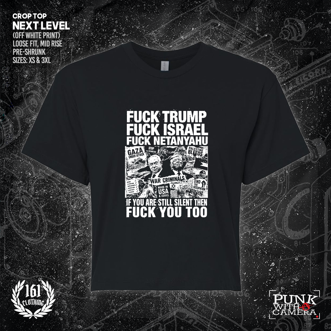 Fuck Trump Fuck Israel - 161.Clothing