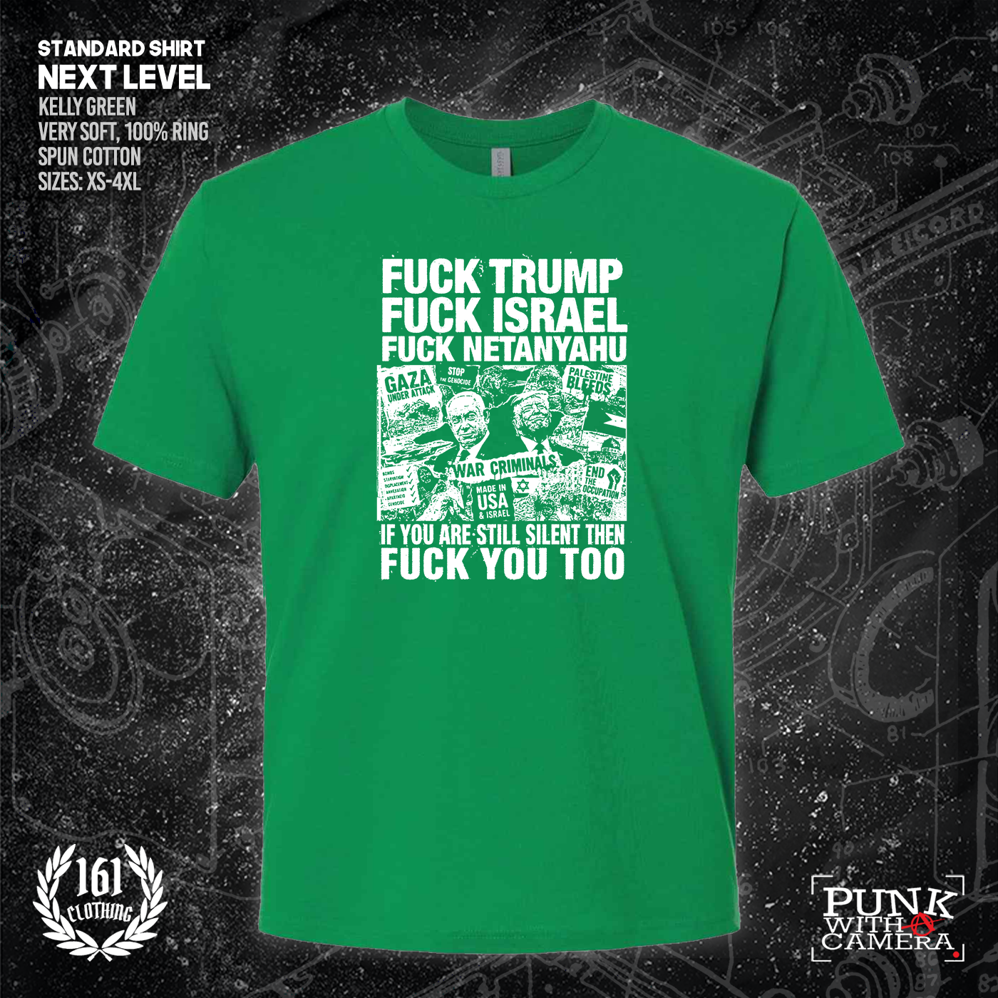 Fuck Trump Fuck Israel - 161.Clothing