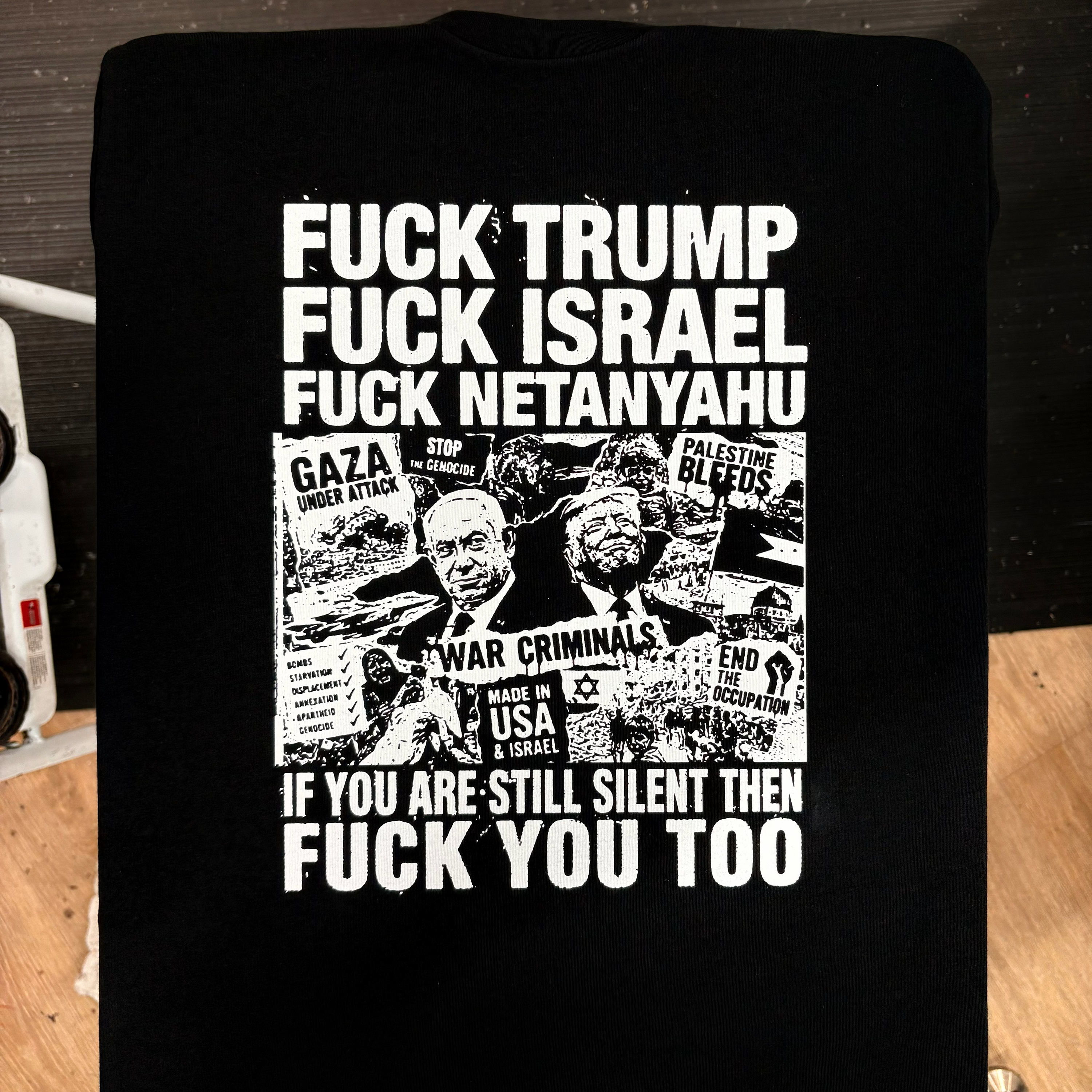 Fuck Trump Fuck Israel - 161.Clothing