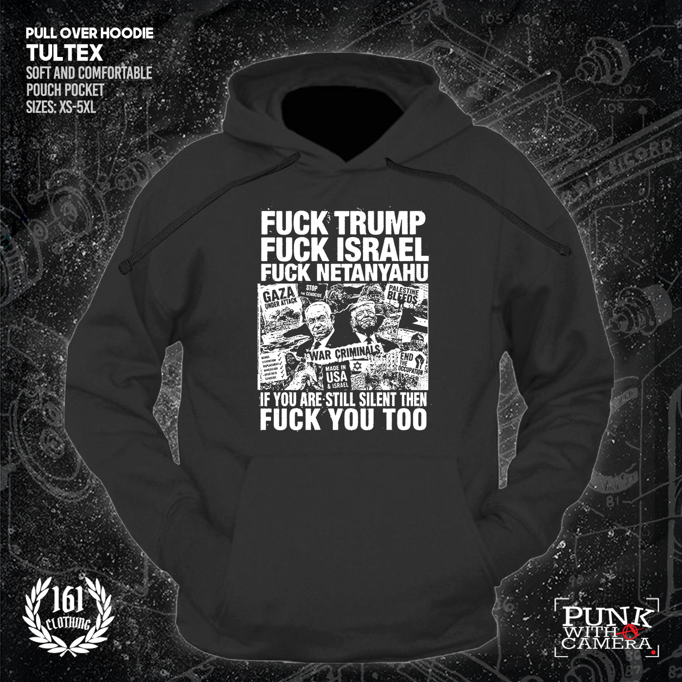 Fuck Trump Fuck Israel - 161.Clothing