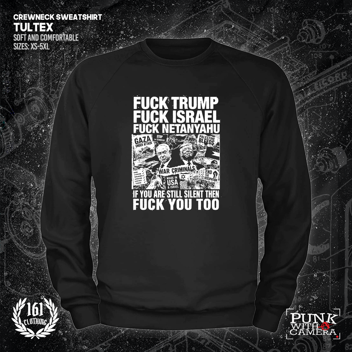 Fuck Trump Fuck Israel - 161.Clothing