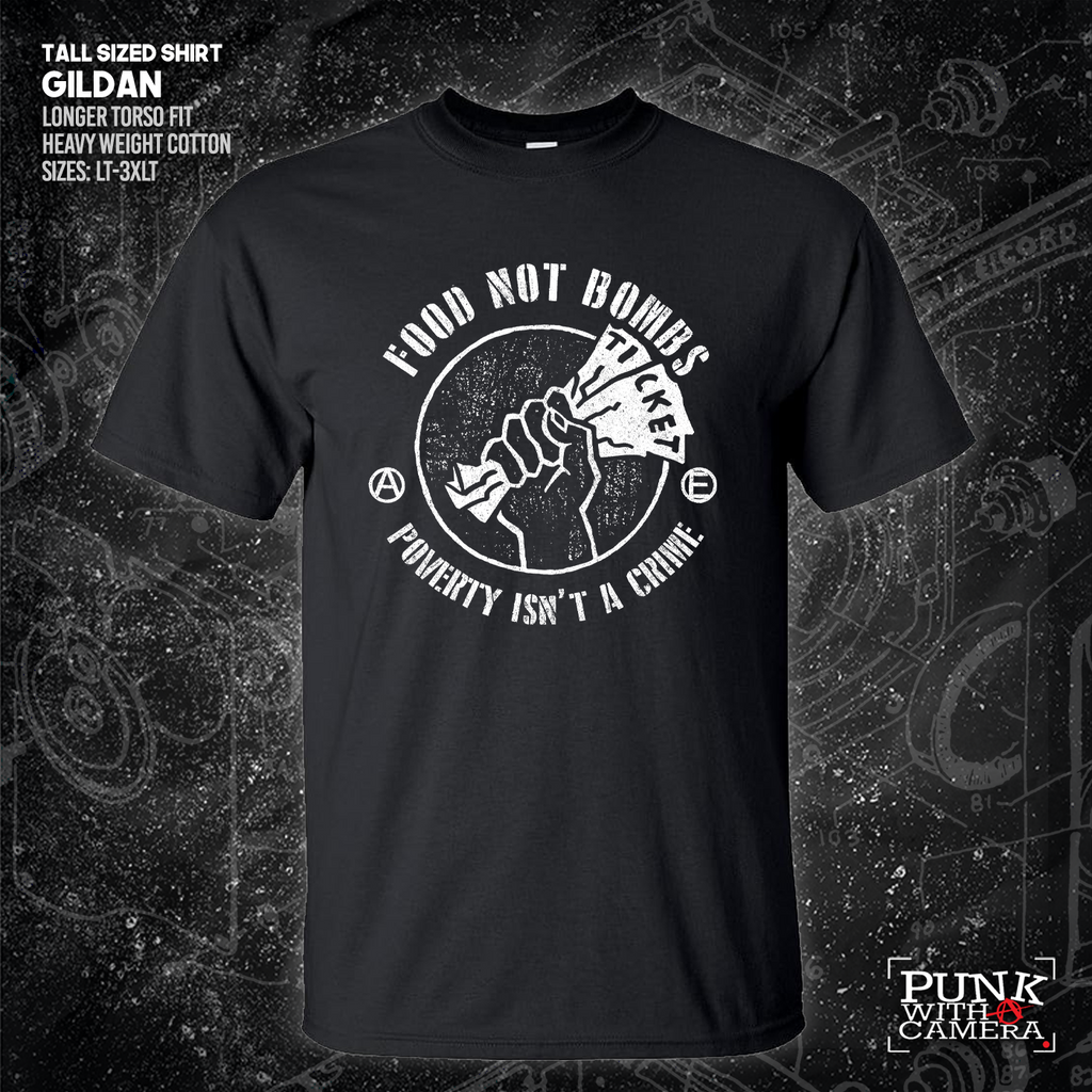 Food Not Bombs - Poverty Is Not A Crime - Mutual Aid Design