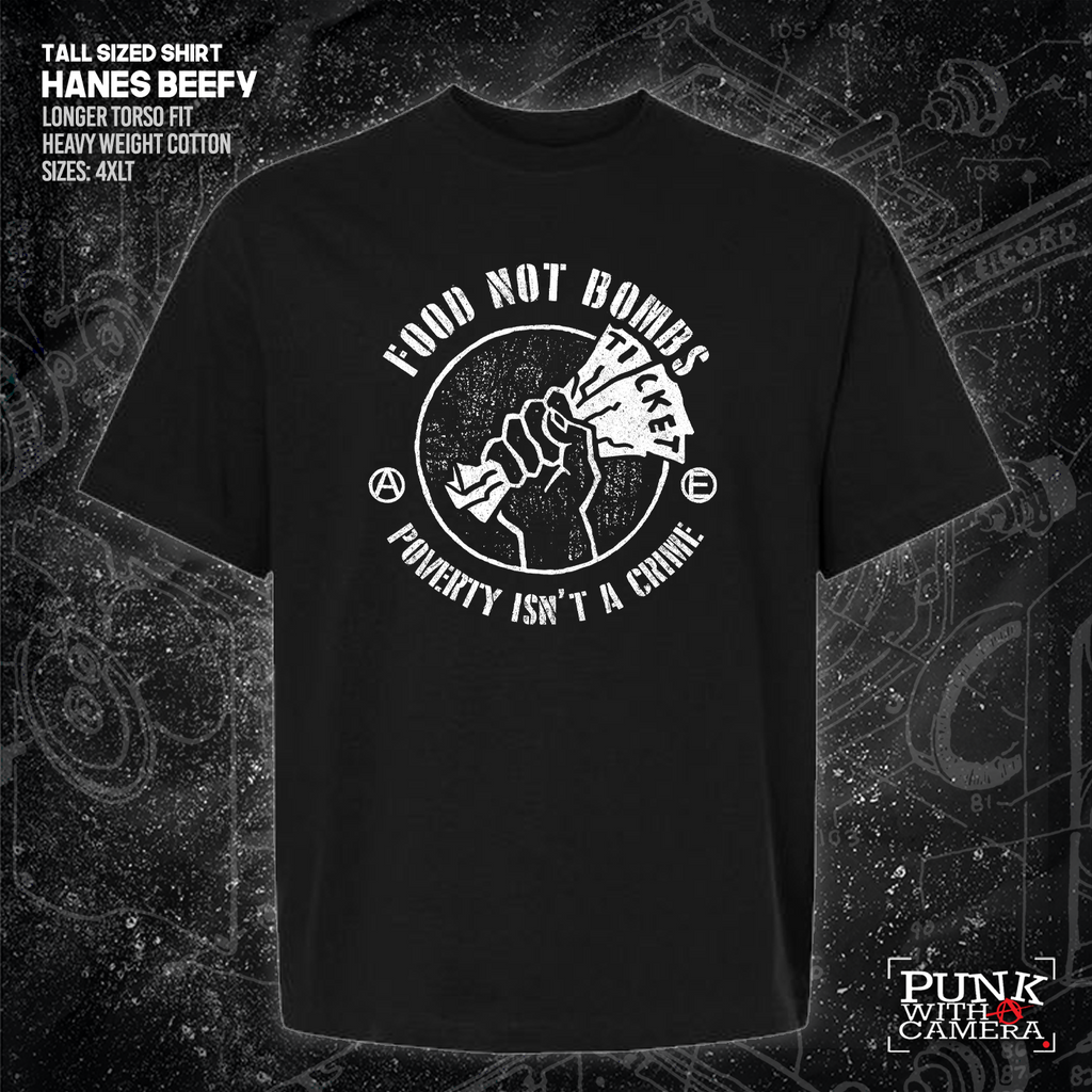 Food Not Bombs - Poverty Is Not A Crime - Mutual Aid Design