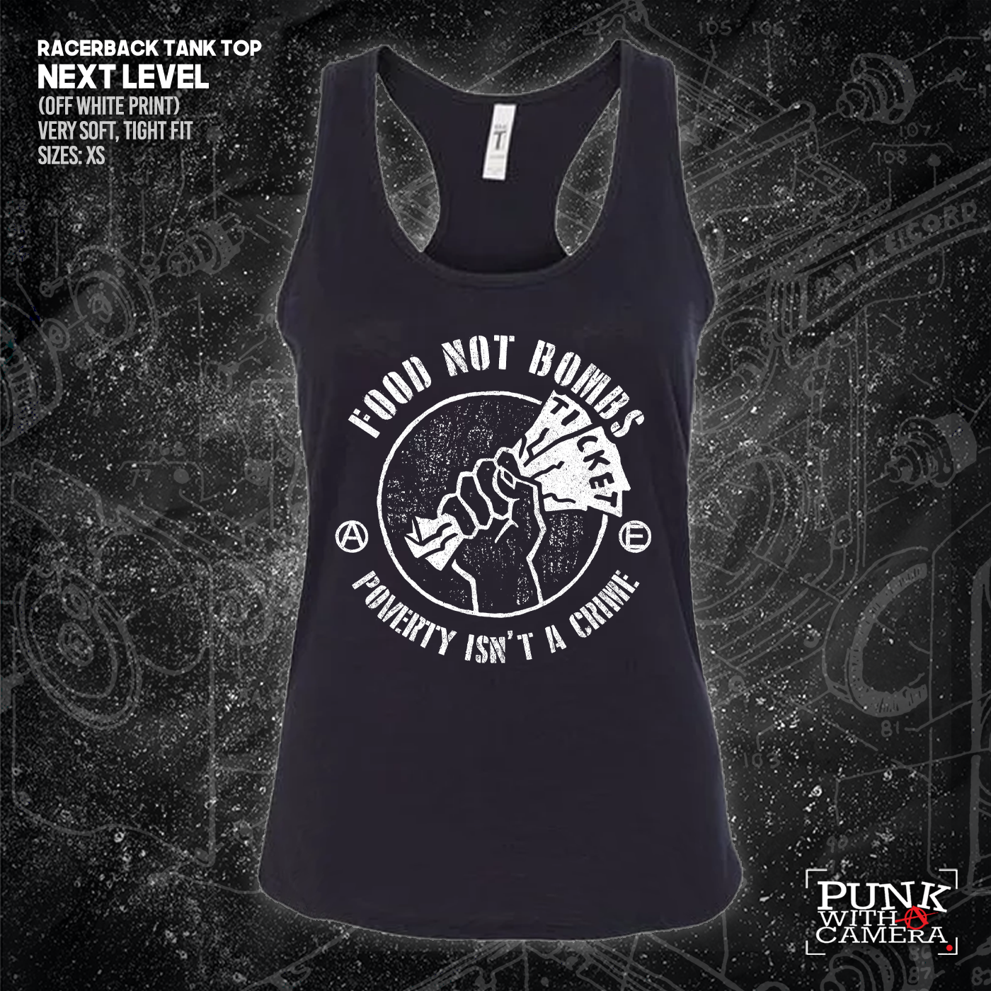 Food Not Bombs - Poverty Is Not A Crime - Mutual Aid Design