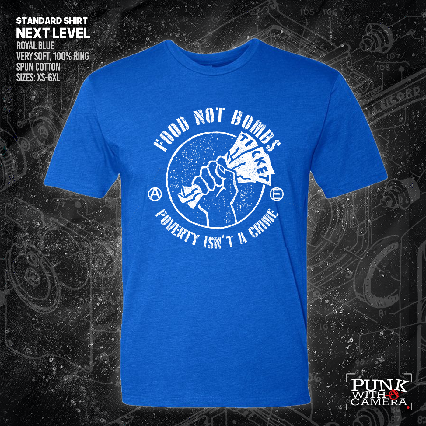 Food Not Bombs - Poverty Is Not A Crime - Mutual Aid Design
