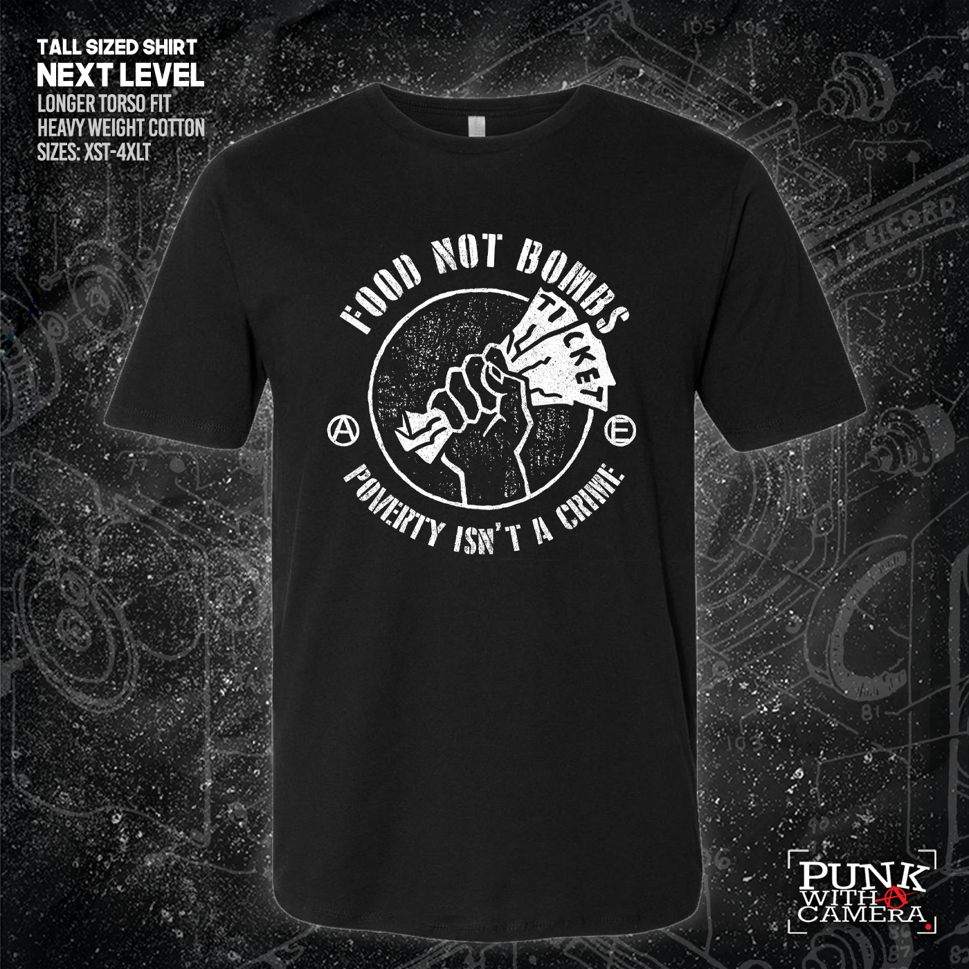 Food Not Bombs - Poverty Is Not A Crime - Mutual Aid Design