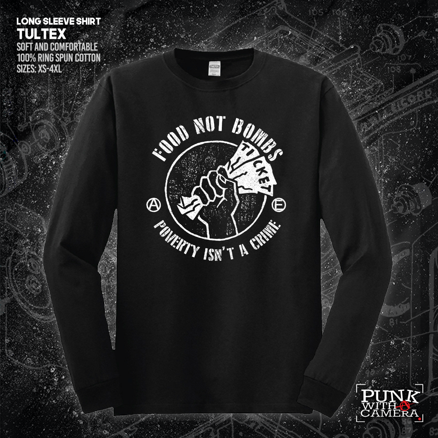 Food Not Bombs - Poverty Is Not A Crime - Mutual Aid Design