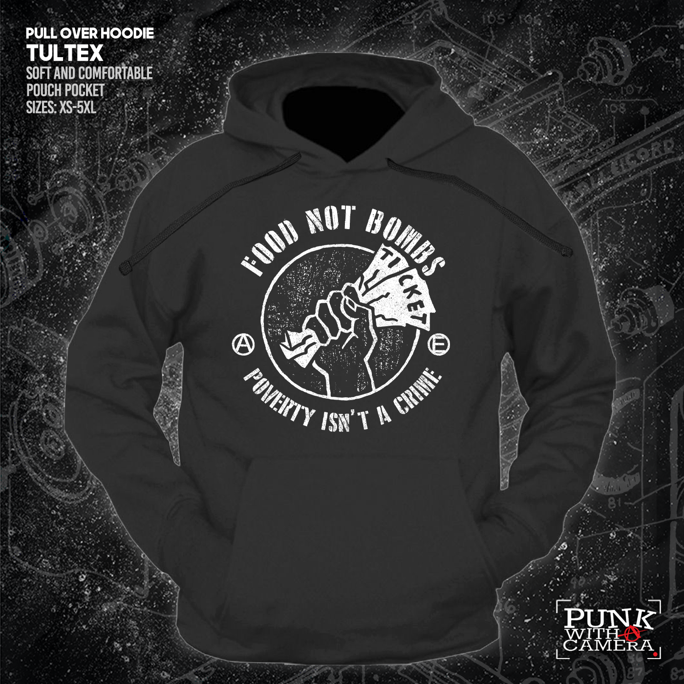 Food Not Bombs - Poverty Is Not A Crime - Mutual Aid Design