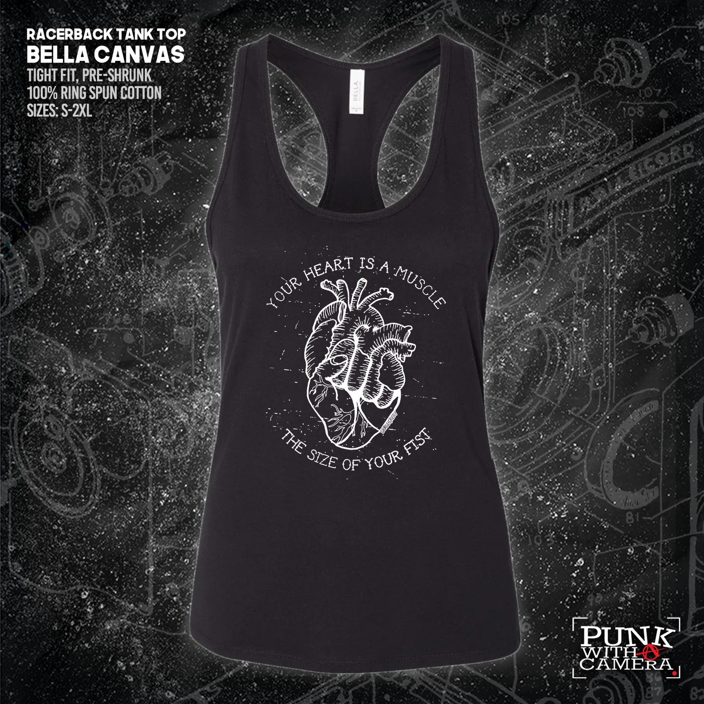 Your Heart Is A Muscle The Size Of Your Fist - George Grizzly