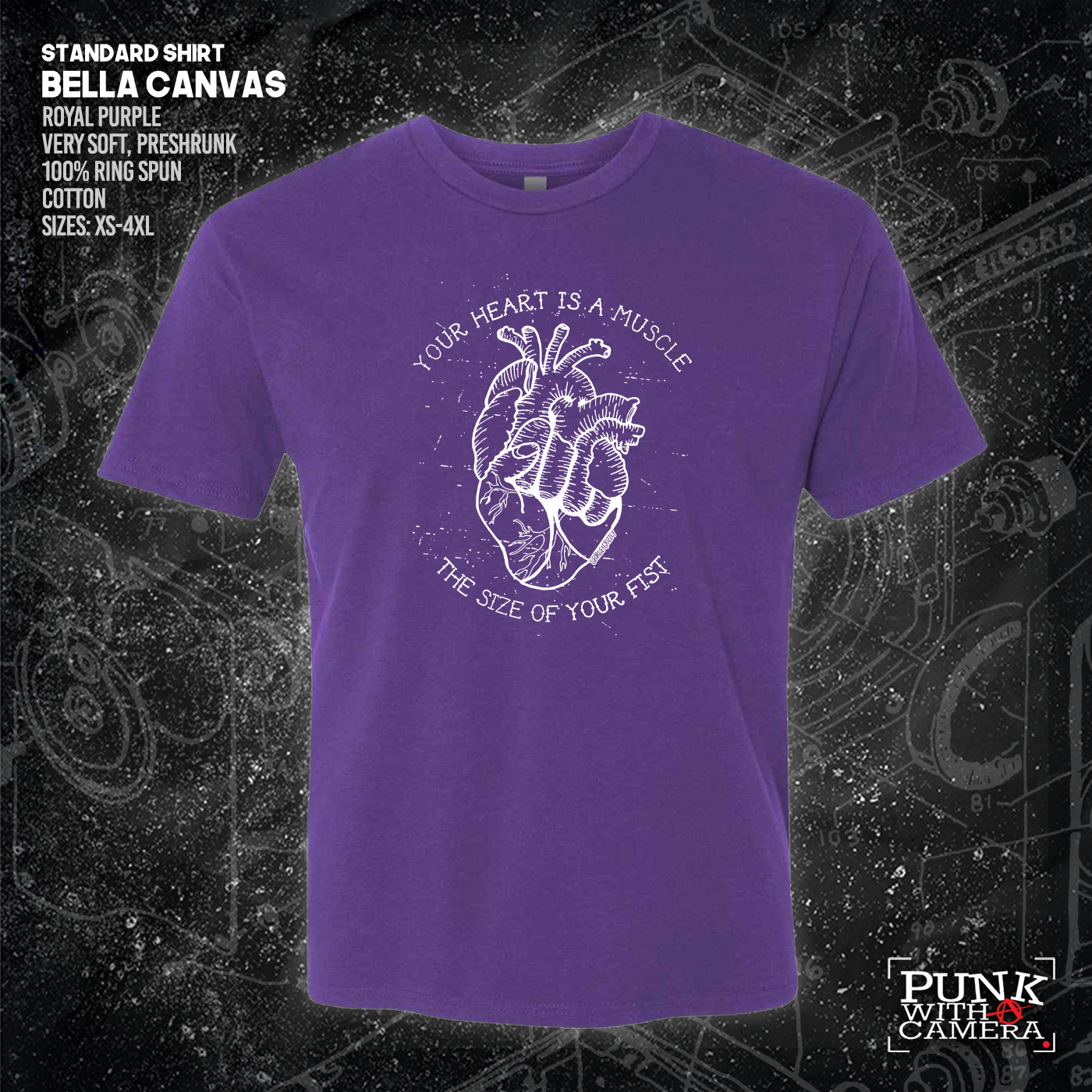 Your Heart Is A Muscle The Size Of Your Fist - George Grizzly