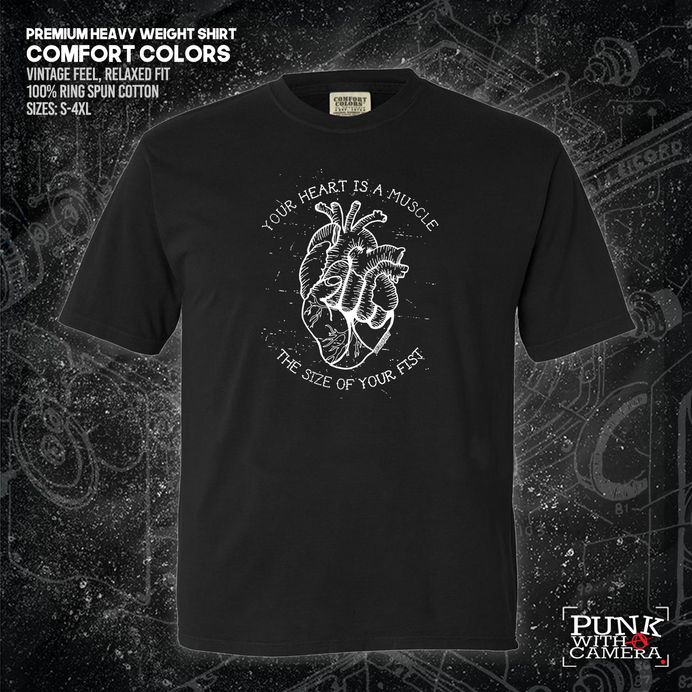 Your Heart Is A Muscle The Size Of Your Fist - George Grizzly