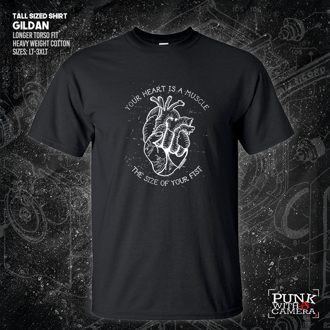 Your Heart Is A Muscle The Size Of Your Fist - George Grizzly