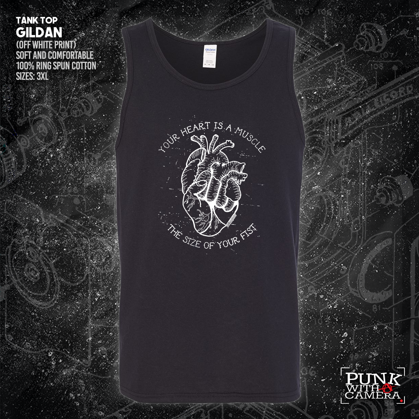 Your Heart Is A Muscle The Size Of Your Fist - George Grizzly