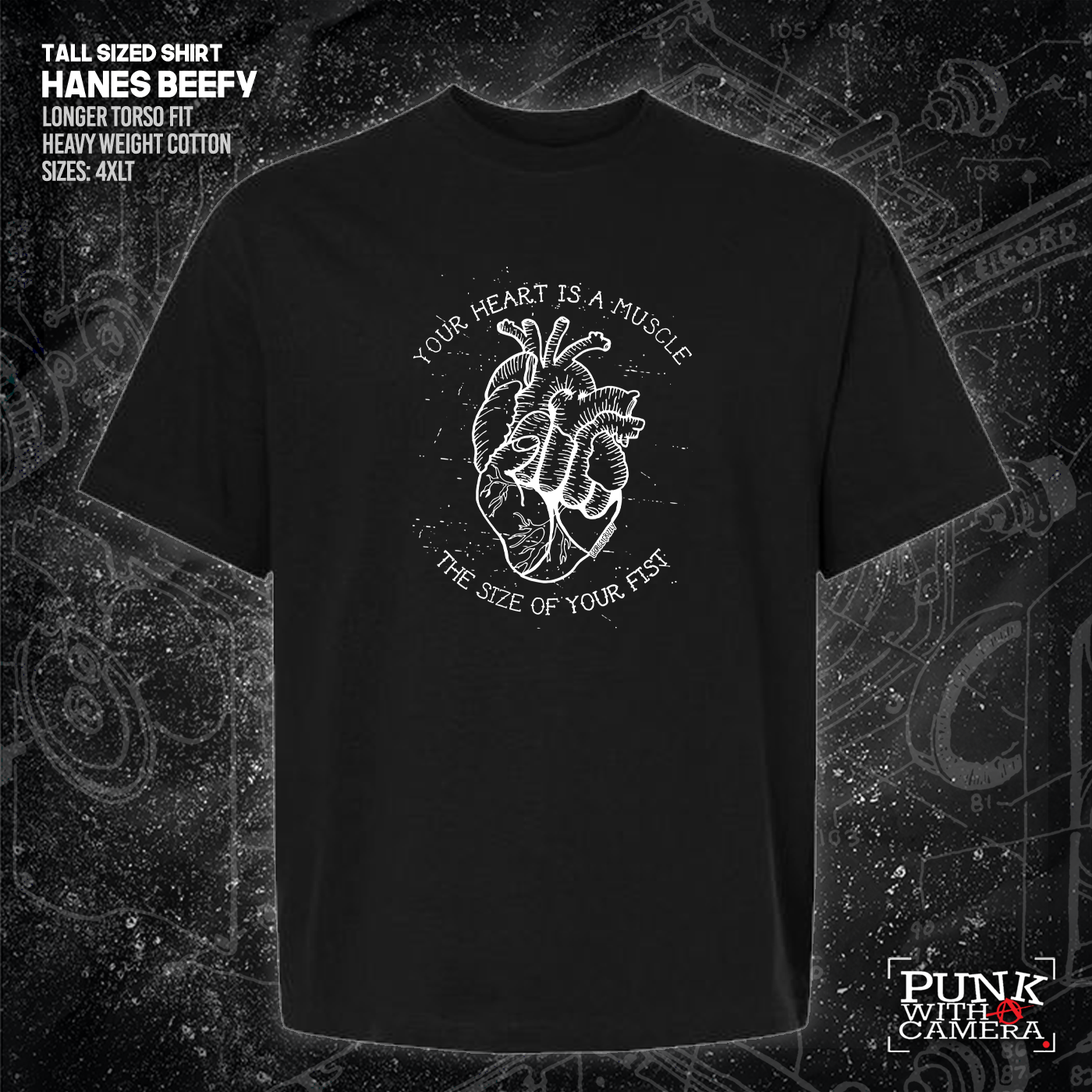 Your Heart Is A Muscle The Size Of Your Fist - George Grizzly