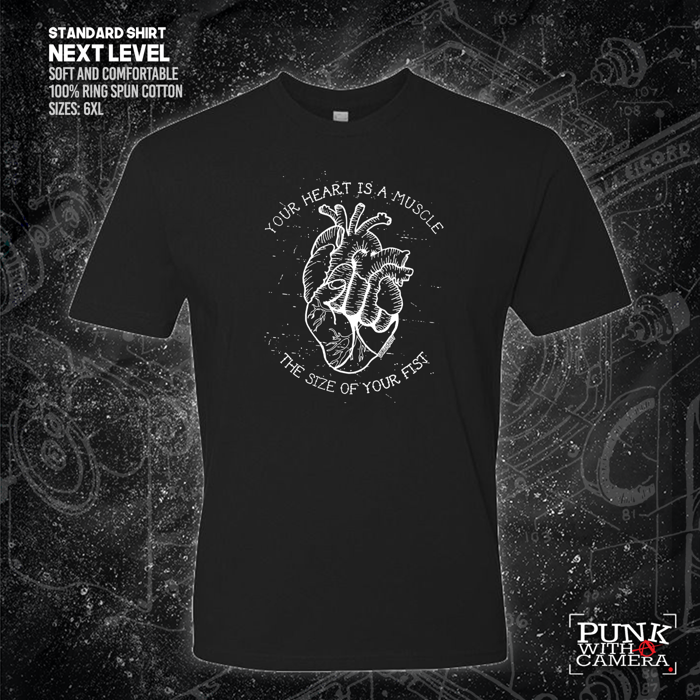 Your Heart Is A Muscle The Size Of Your Fist - George Grizzly