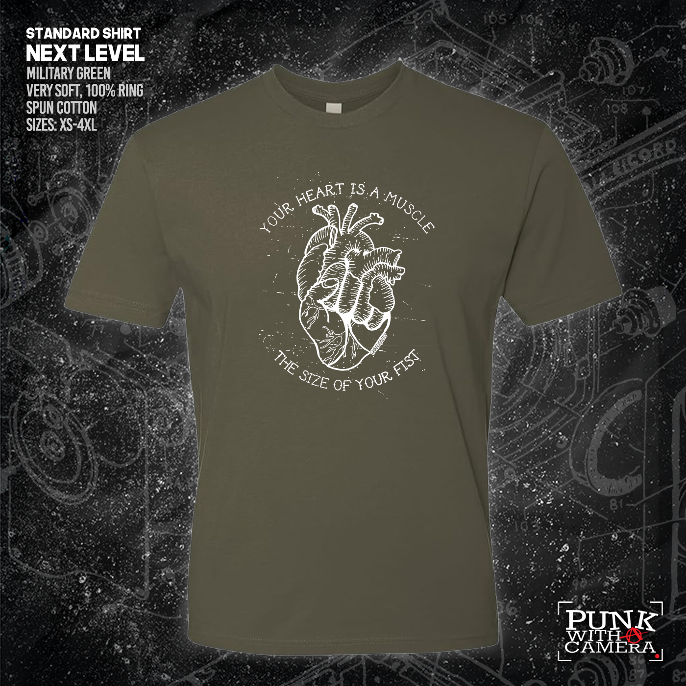 Your Heart Is A Muscle The Size Of Your Fist - George Grizzly