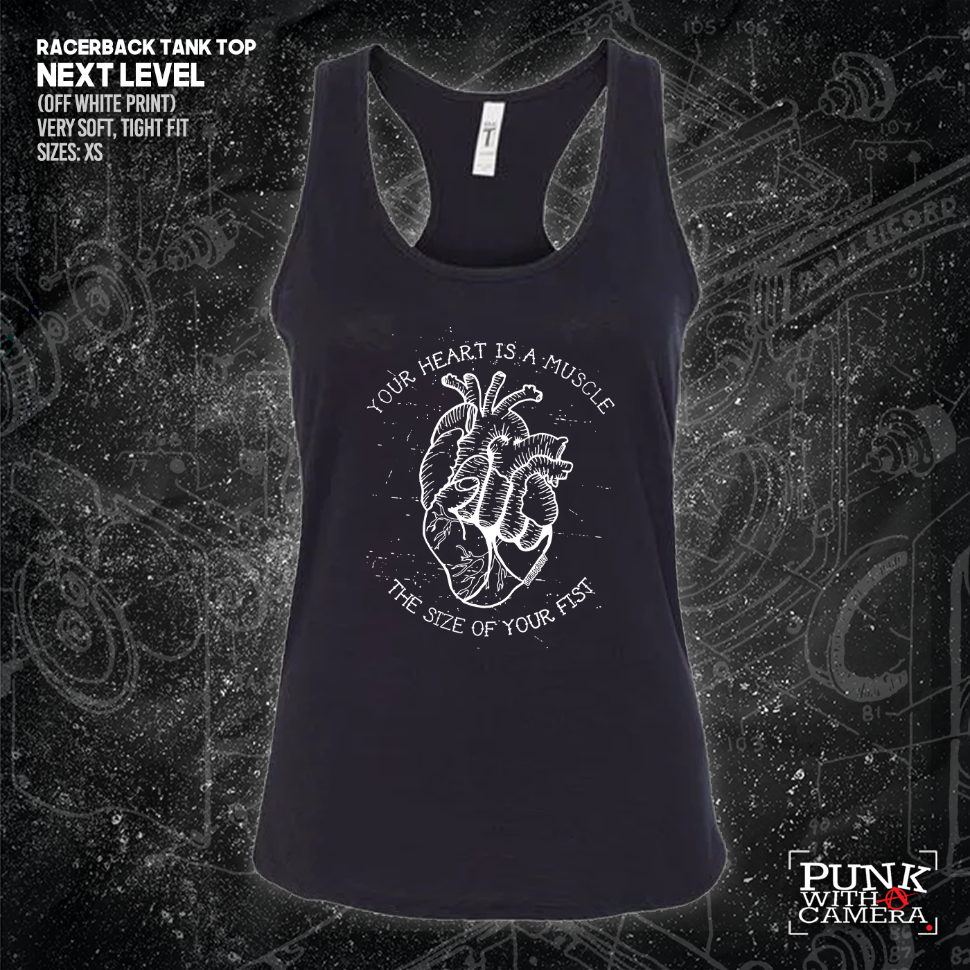 Your Heart Is A Muscle The Size Of Your Fist - George Grizzly