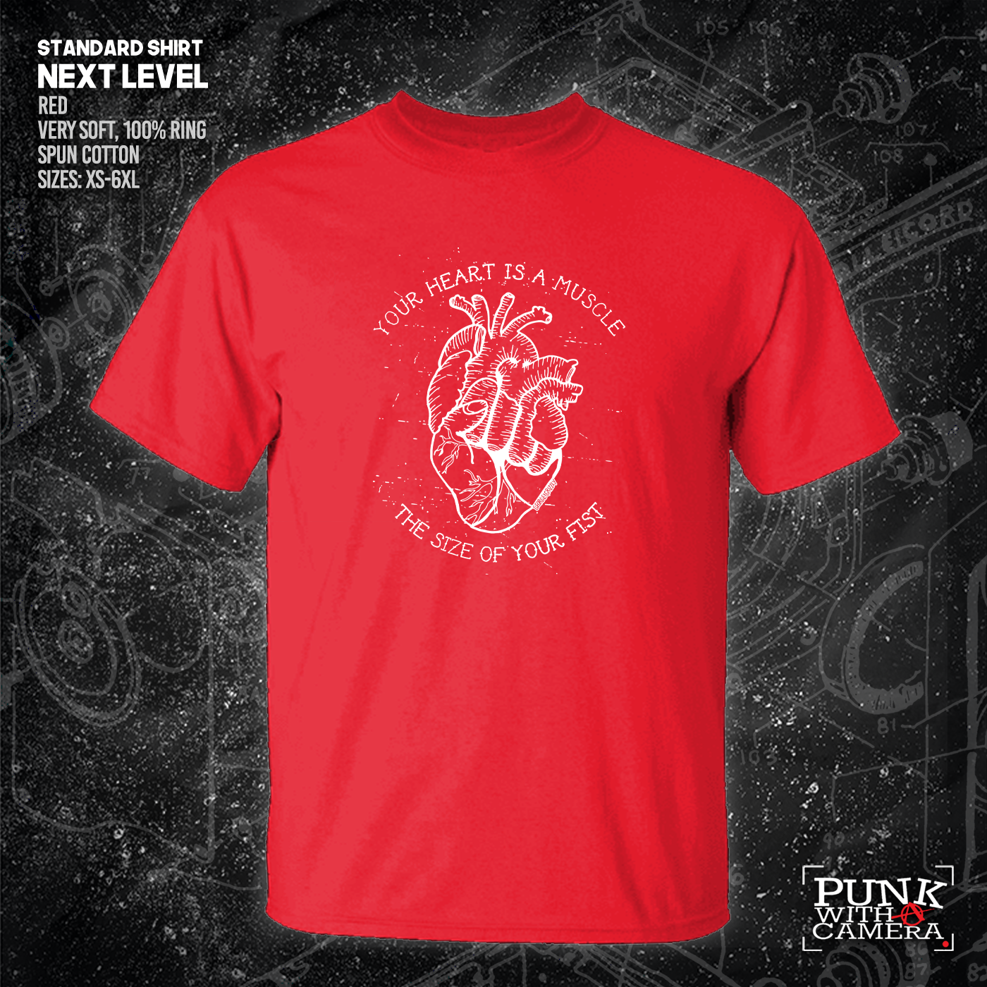 Your Heart Is A Muscle The Size Of Your Fist - George Grizzly