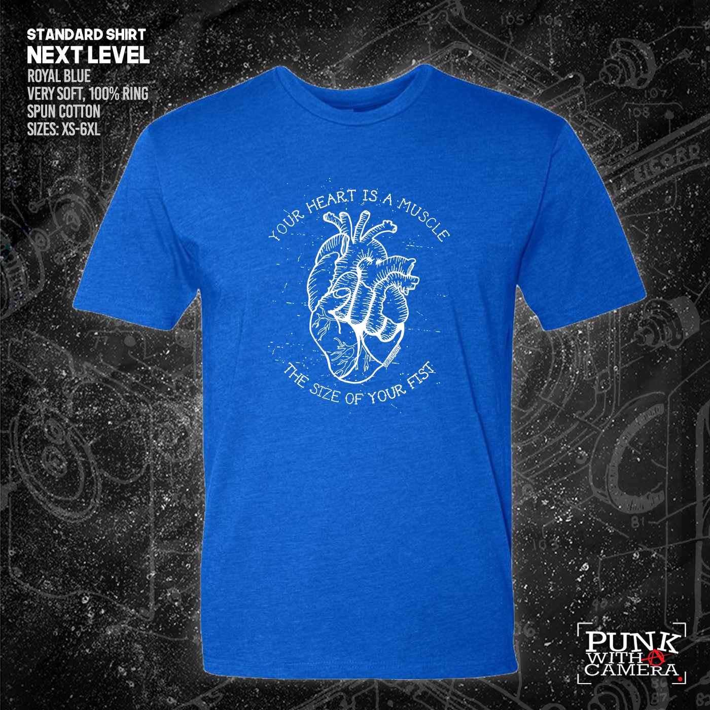 Your Heart Is A Muscle The Size Of Your Fist - George Grizzly