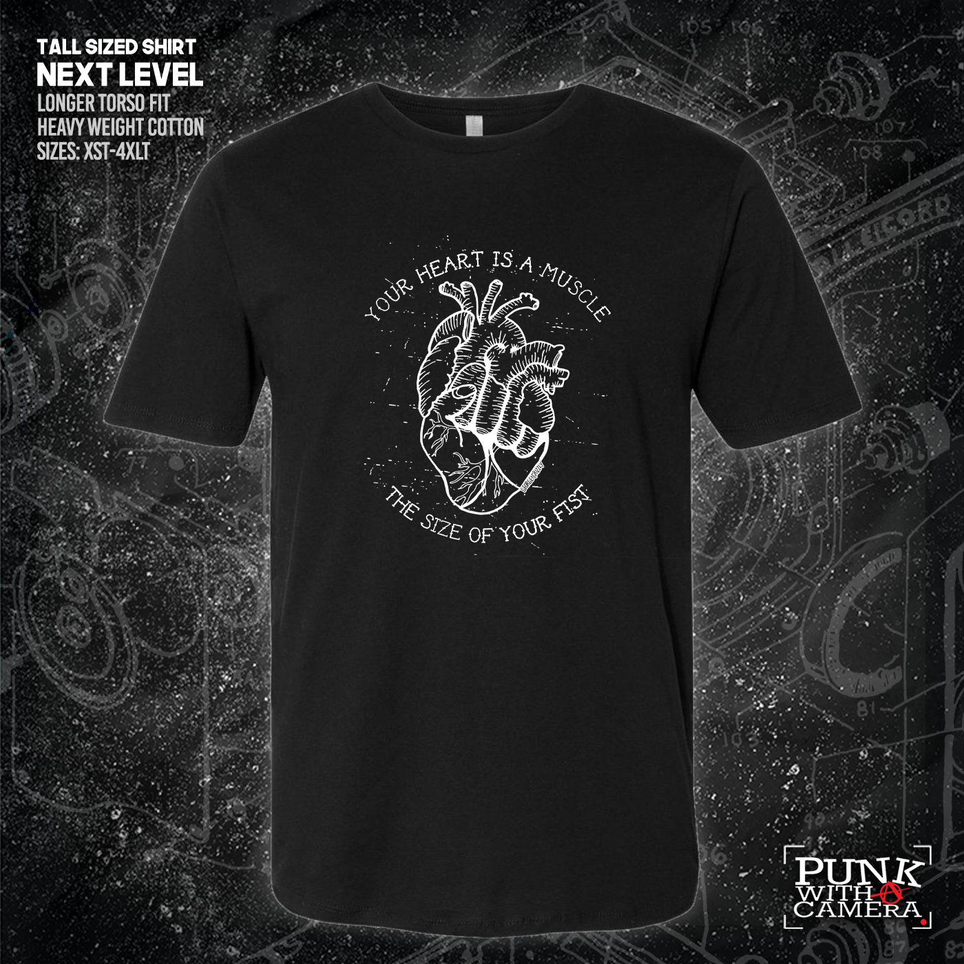 Your Heart Is A Muscle The Size Of Your Fist - George Grizzly