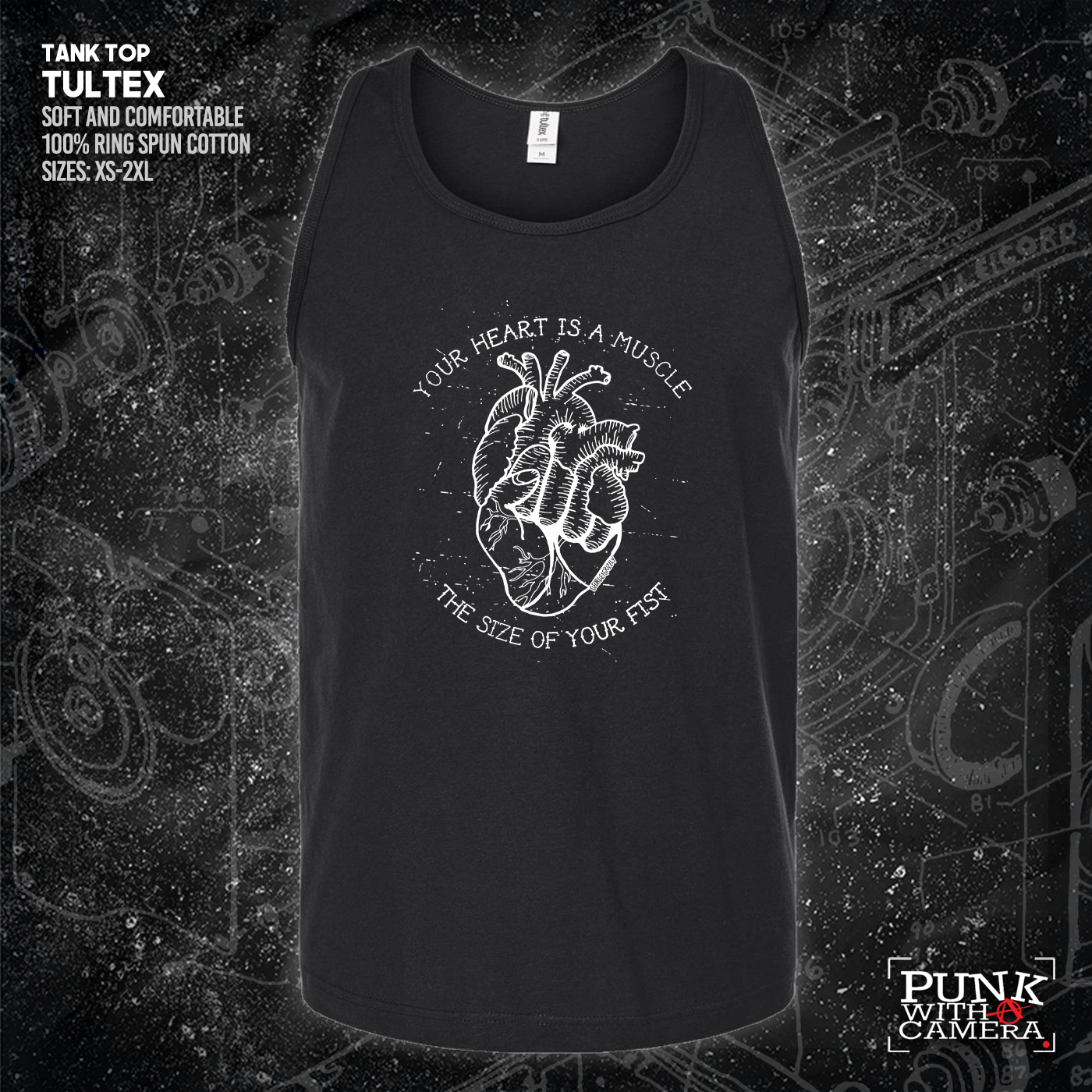 Your Heart Is A Muscle The Size Of Your Fist - George Grizzly