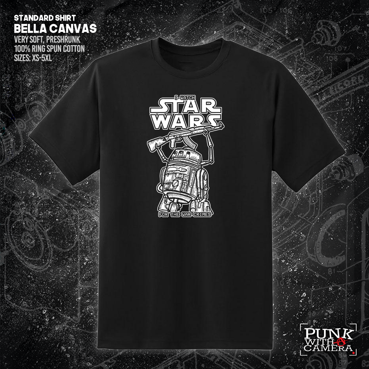 I Watch Star Wars For The War Crimes - George Grizzly