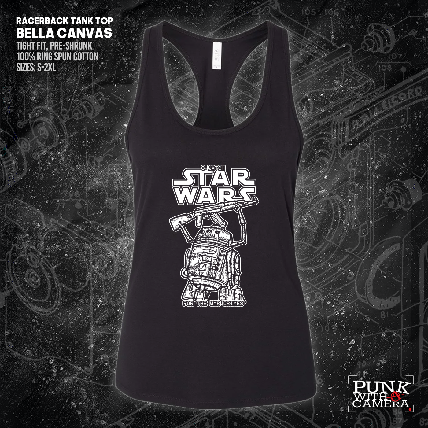 I Watch Star Wars For The War Crimes - George Grizzly