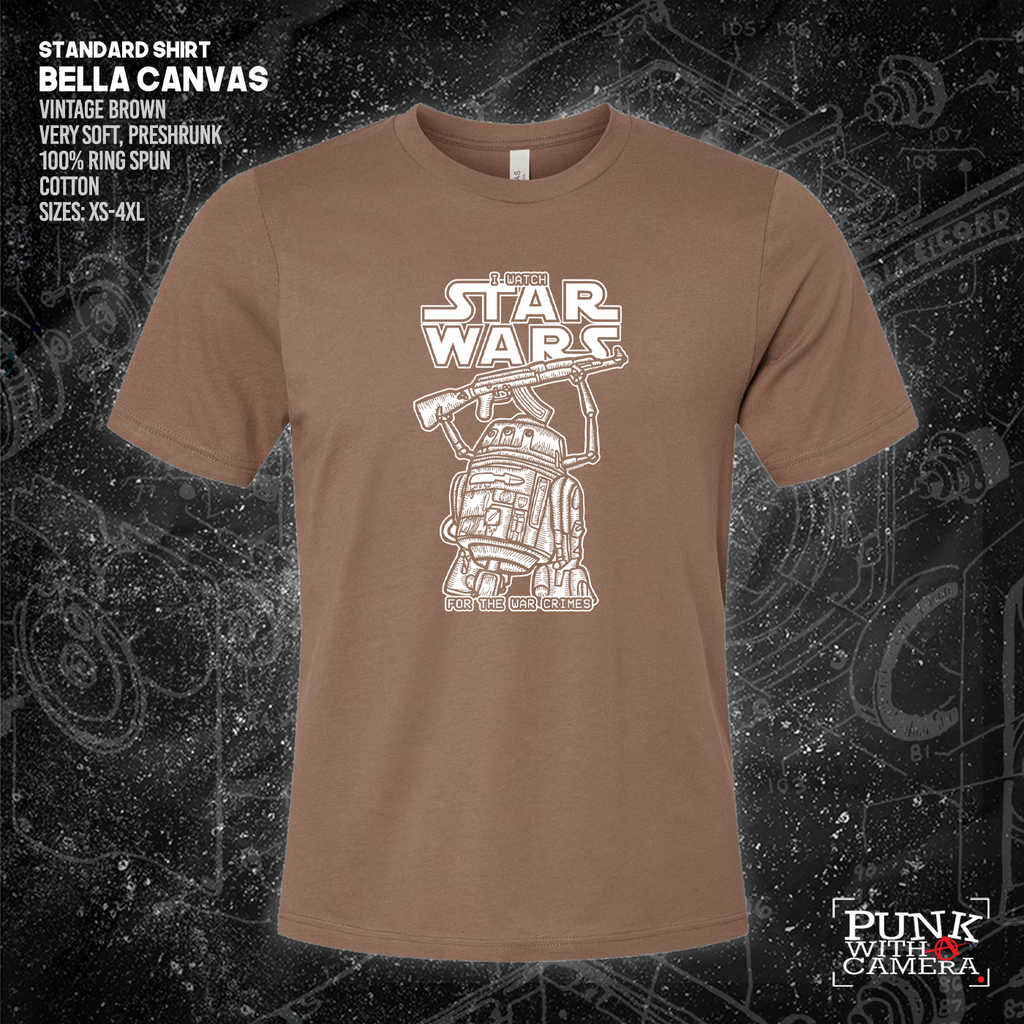 I Watch Star Wars For The War Crimes - George Grizzly