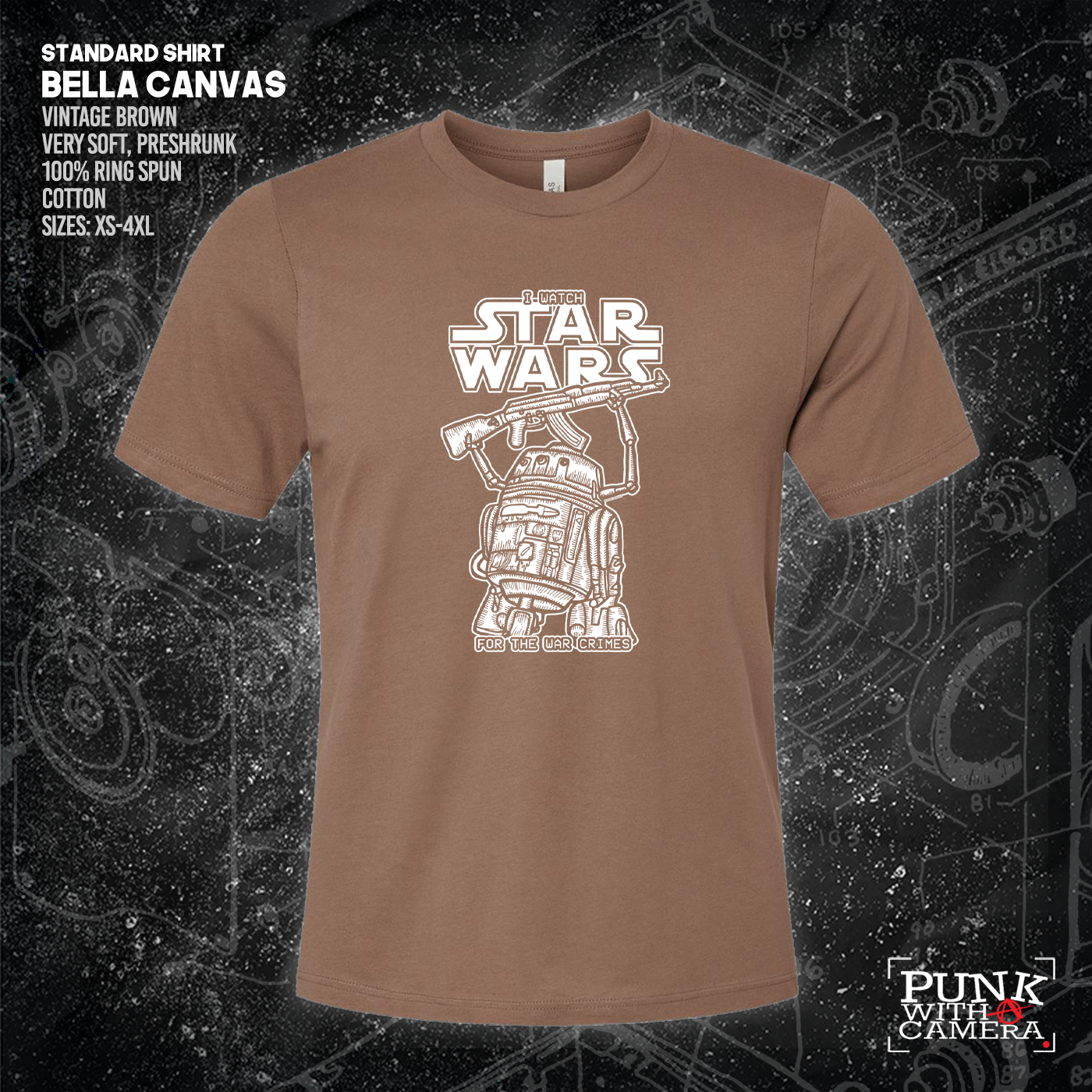 I Watch Star Wars For The War Crimes - George Grizzly