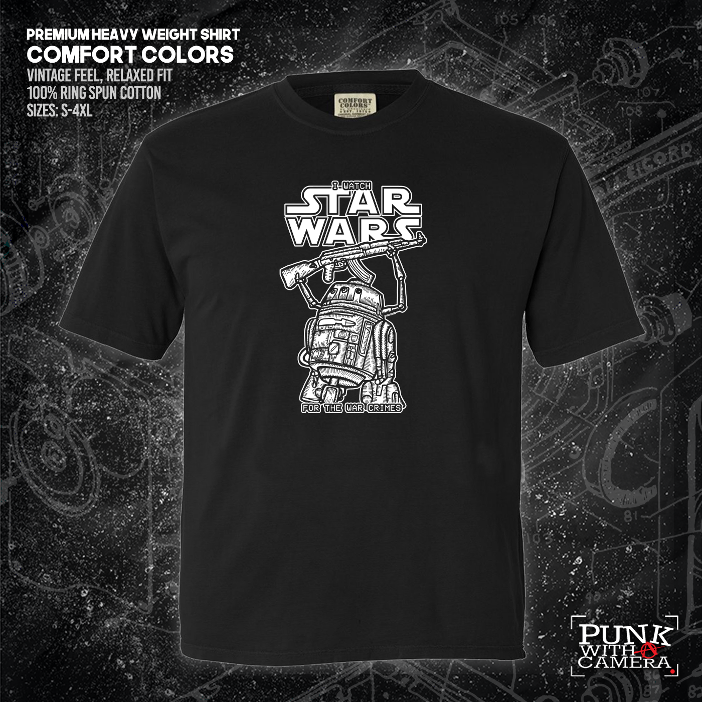 I Watch Star Wars For The War Crimes - George Grizzly